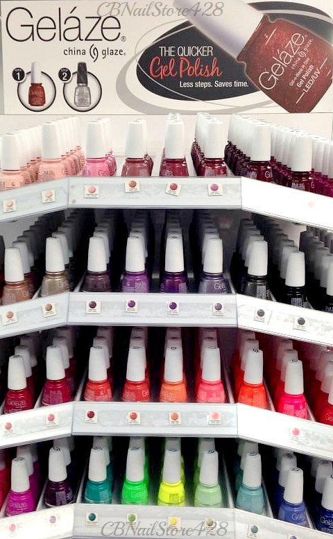 Gelaze by China Glaze -Nail Gel Polish- Gel-n-Base In One – Series 1 -Pick Color