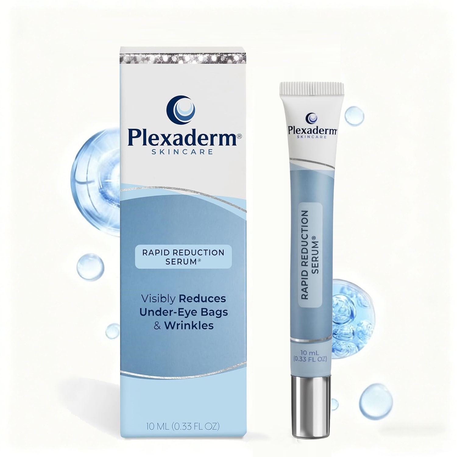 Plexaderm Rapid Reduction Eye Serum – Visibly Reduces Under-Eye Bags, Wrinkles🔥