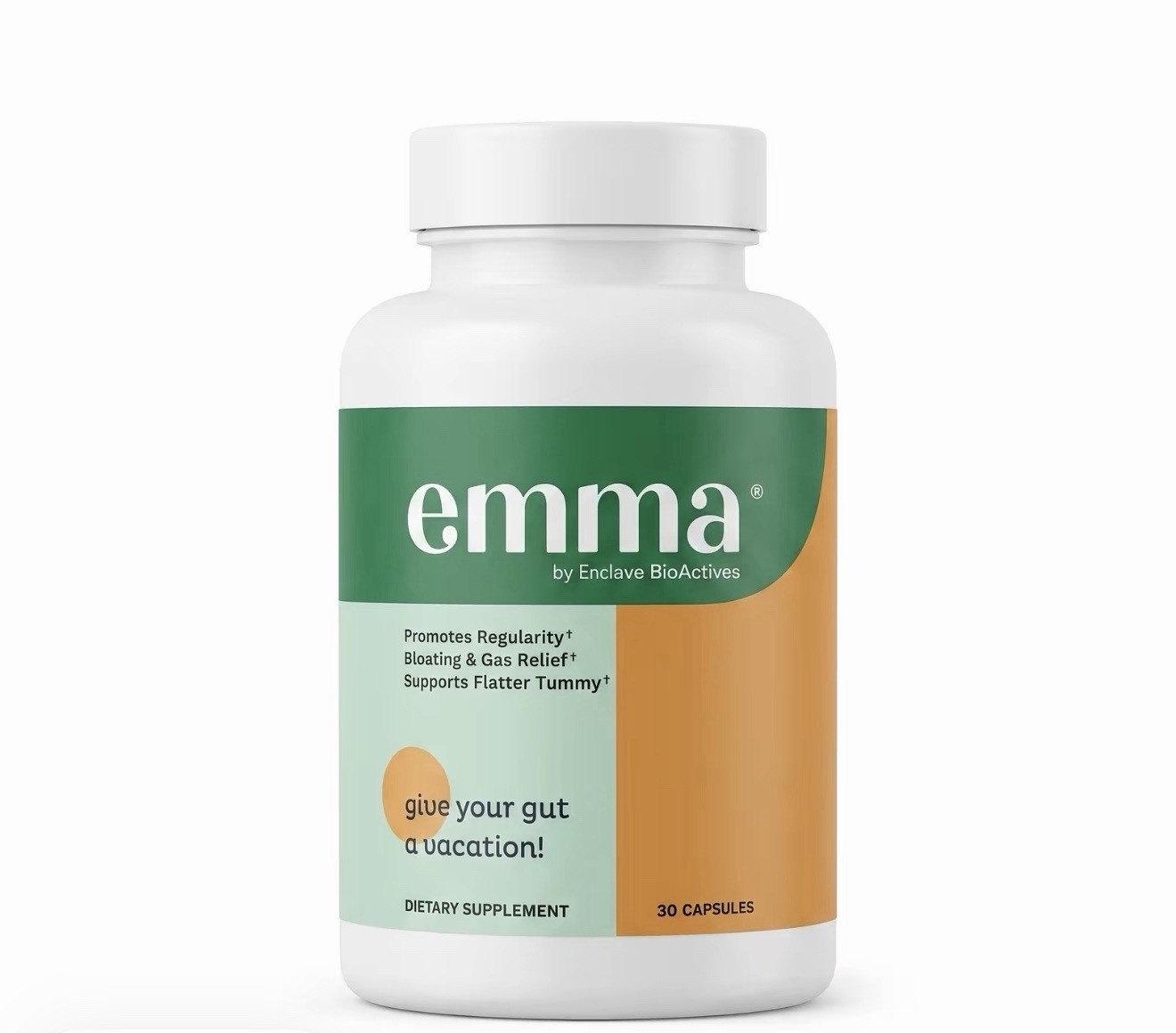 1 Pack Emma Gut Health Supplement – 60 Capsules Support your digestive health