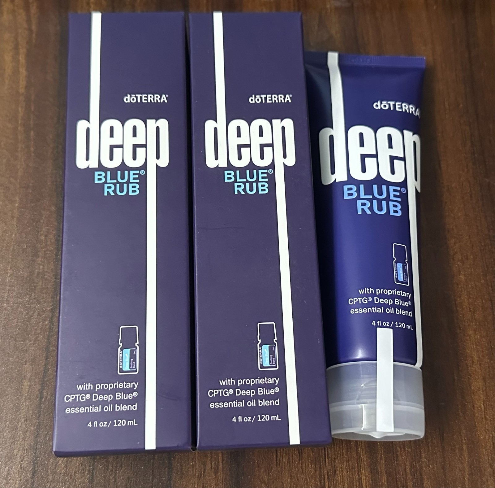 NEW Deep Blue Rub Cream Doterra – 4 oz – Brand-New, Sealed -2PACK EXP:2028