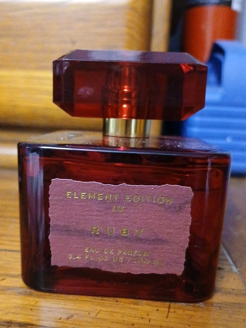 💎 Element Edition Ruby EDP 3.4oz Fruity Floral Perfume by Tru 95% Full 💖