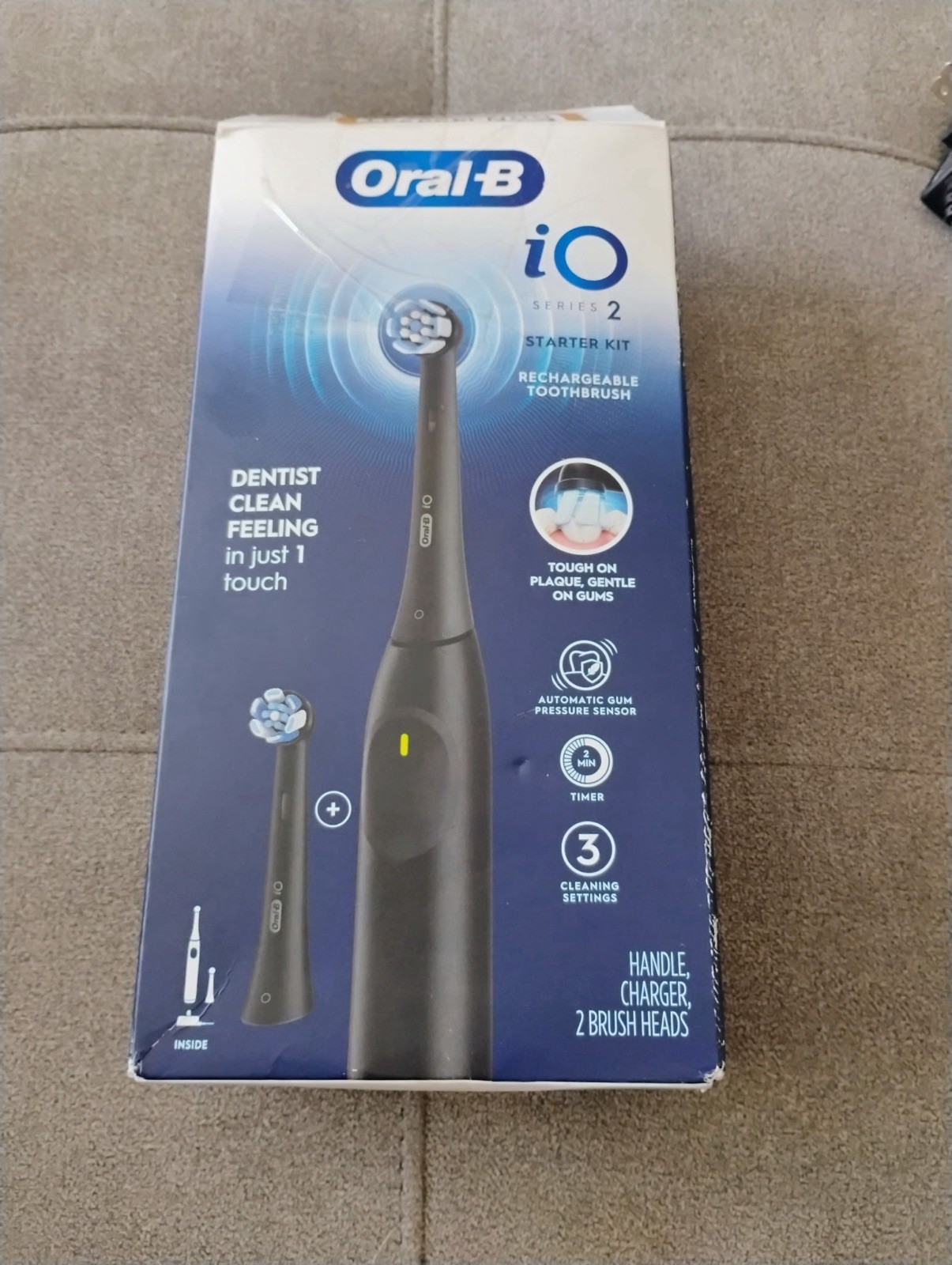 Oral-B iO Series 2 Rechargeable Electric Powered Toothbrush Starter Kit