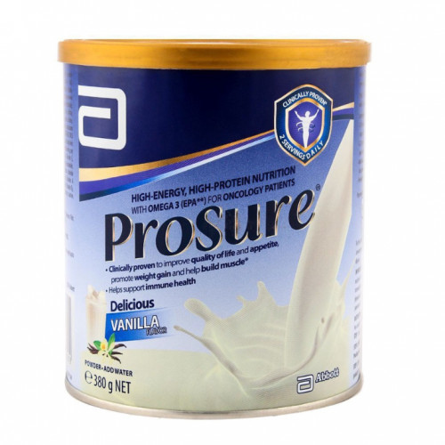 Abbott Pro Sure Milk High Protein, Prebiotic & EPA 380g X8