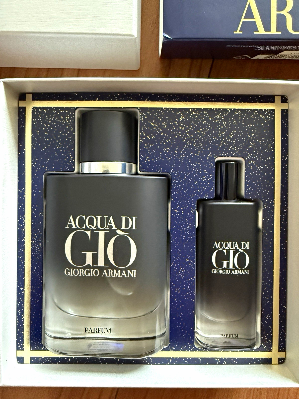 Giorgio Armani Acqua di Gio Parfum Spray Gift Set 2.5 fl oz + 0.5 fl oz