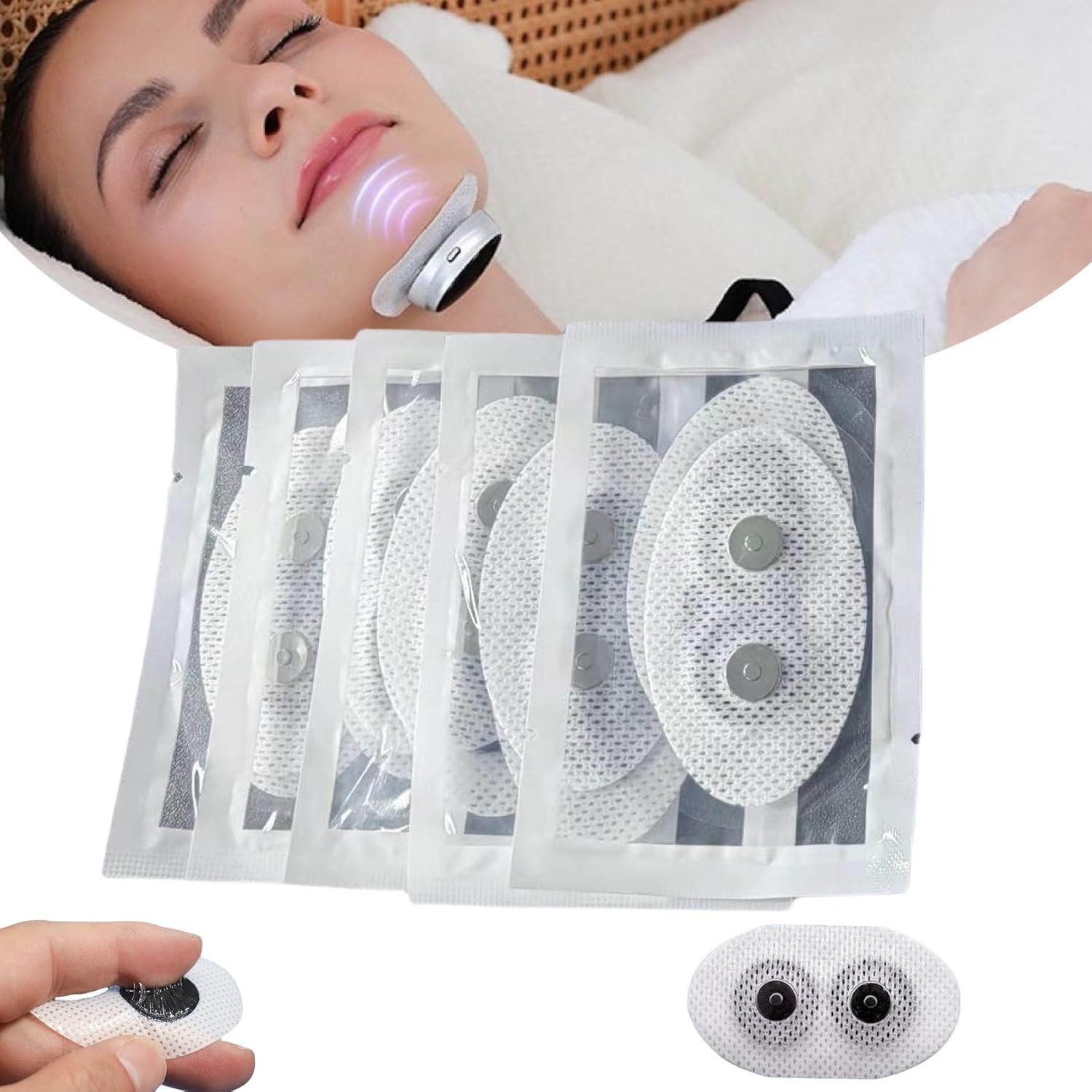 5/10/20 Bags Replace Pads Accessories for Electric Anti Snore Stopper Machine