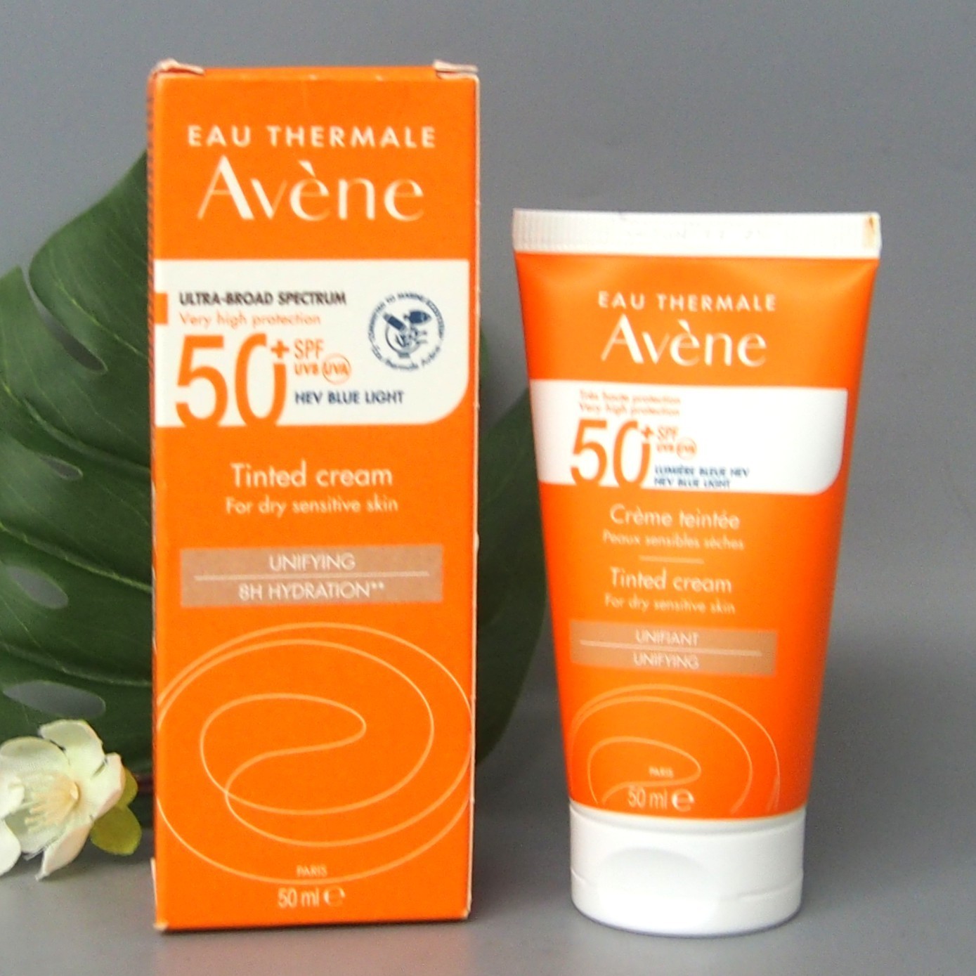 Avene Sun Cream Face and Neck Tinted Cream SPF50+ 50ml / 1.7oz EXP 11/2028