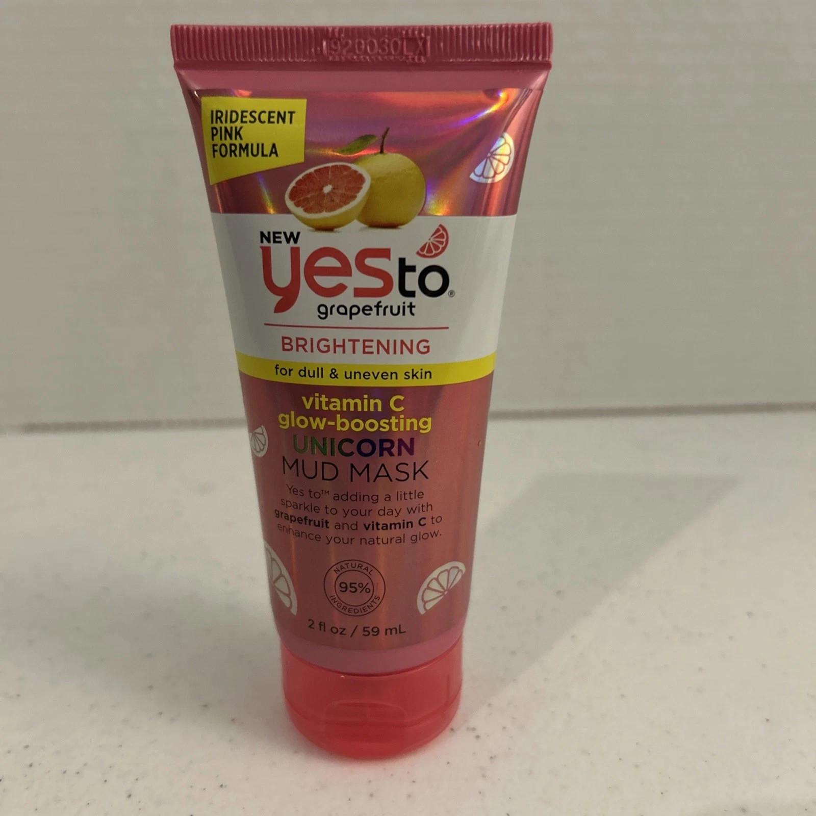 Yes To Grapefruit Vitamin C Glow -Boosting Unicorn Mud Mask 2 fl oz