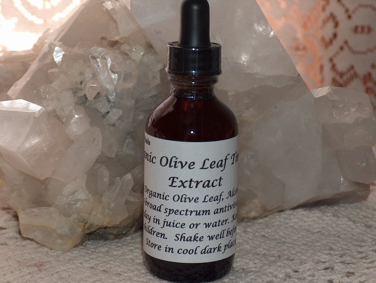 Organic NON-GMO Olive Leaf Tincture Extract 4 floz. Safety Sealed Free Shipping