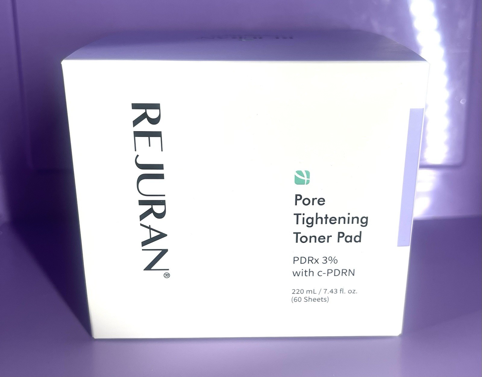 REJURAN® Pore Tightening Toner Pad, PDRx® 3% with DOT™ c-PDRN – Exfoliating Pads
