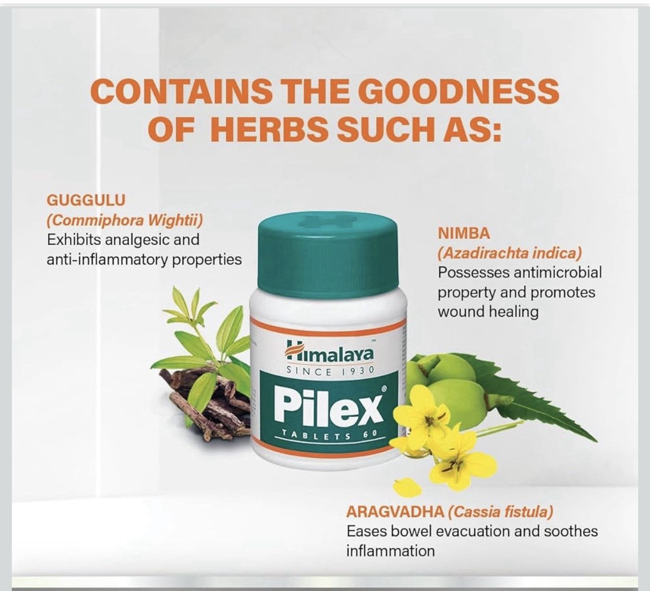 Himalaya Pilex Tablet | India’s Most Trusted piles treatment|3×60 Tablets