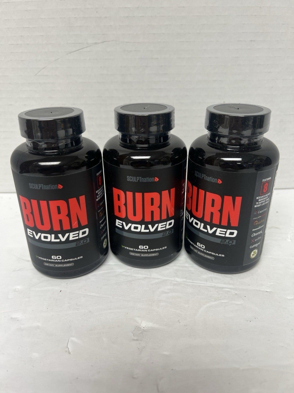 New BURN EVOLVED 2.0 Fat Loss Supplement , 180 Capsules