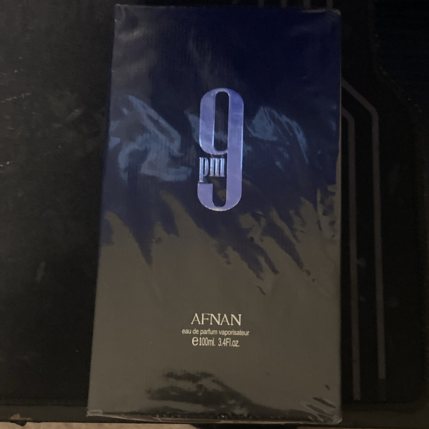 Afnan 9 PM Eau de Parfum Spray Regular Size 3.4 fl oz / 100 ml