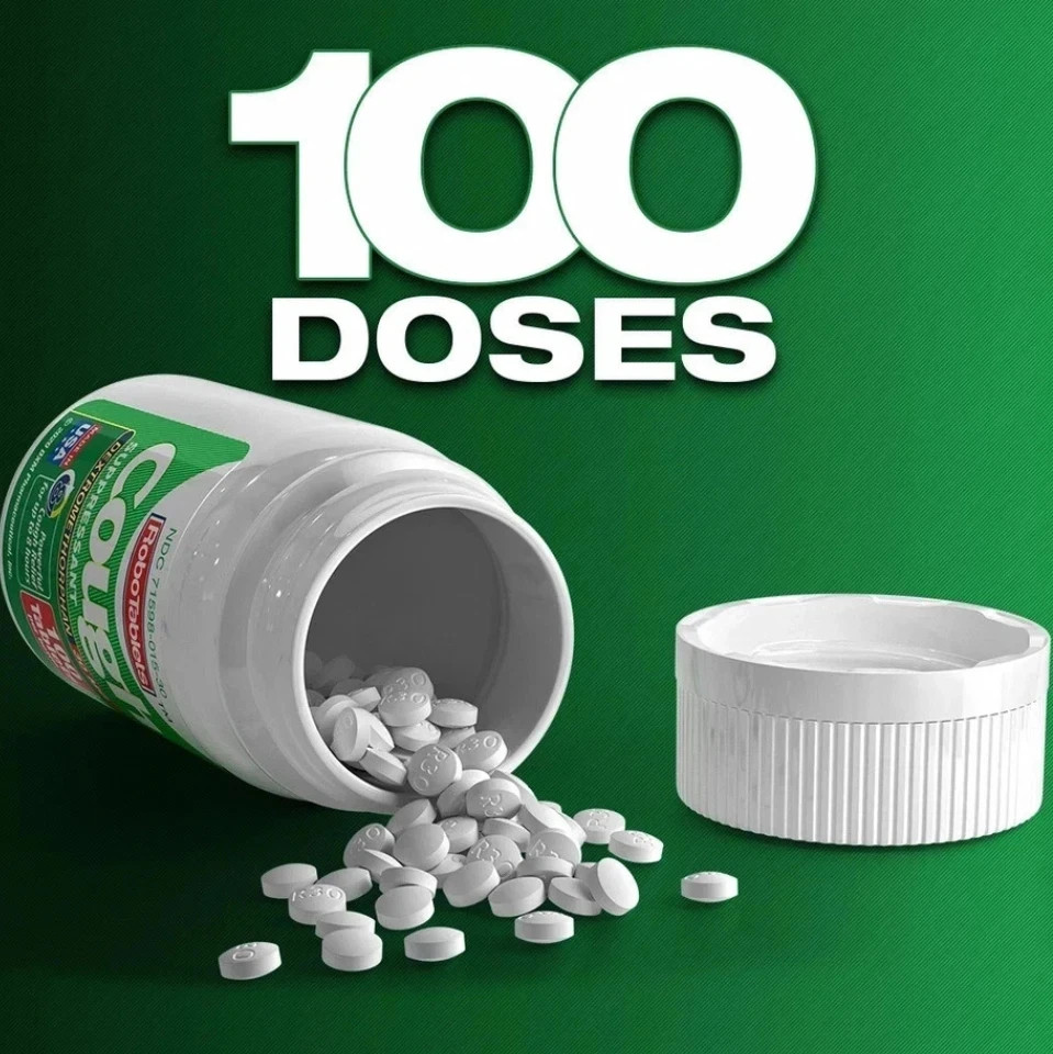3 PACK RoboTabs Cough Suppressant Dextromethorphan 30mg 100 Tablets Each