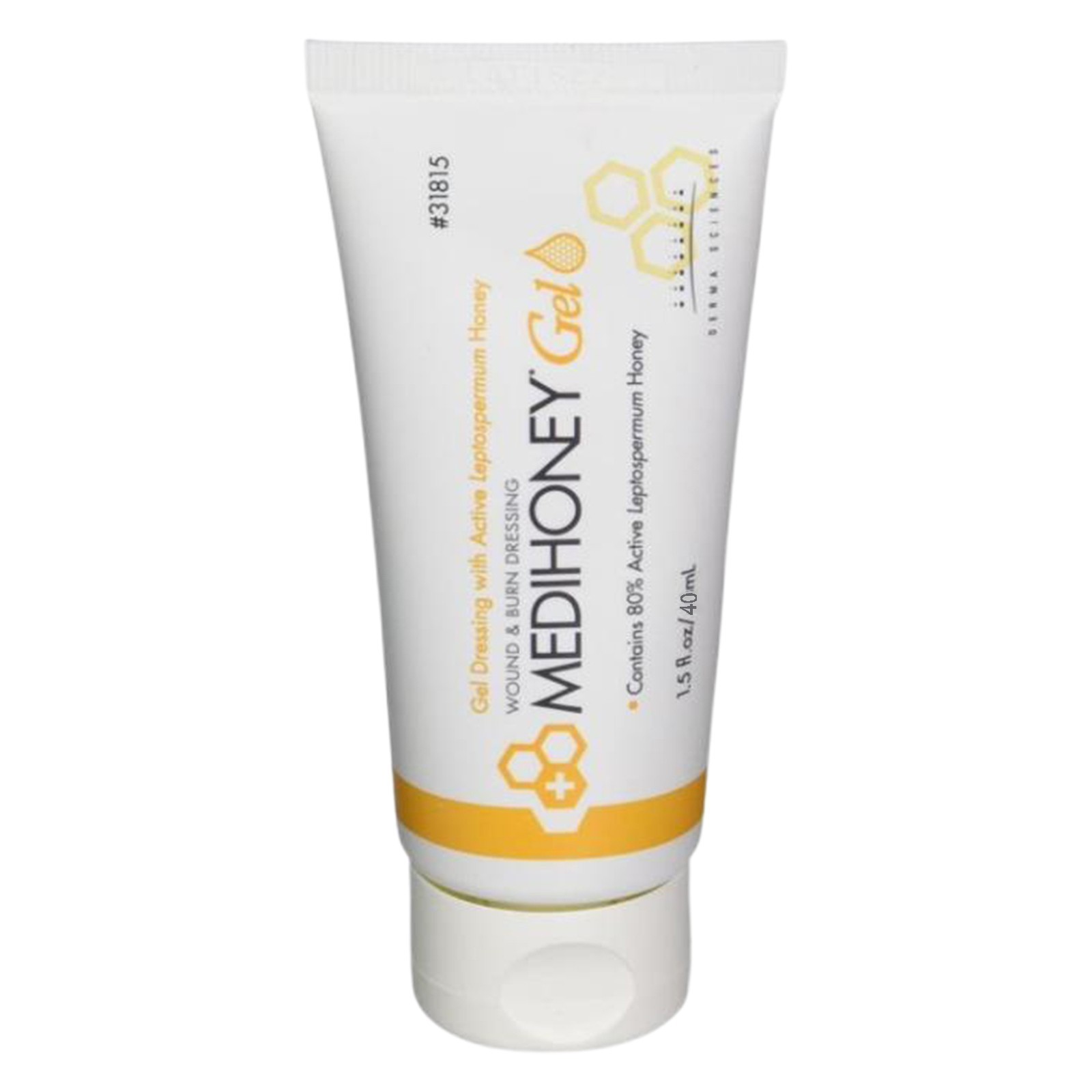 1-3Pack-Medihoney Gel Wound and Burn Dressing from Derma Sciences 1.5 oz New