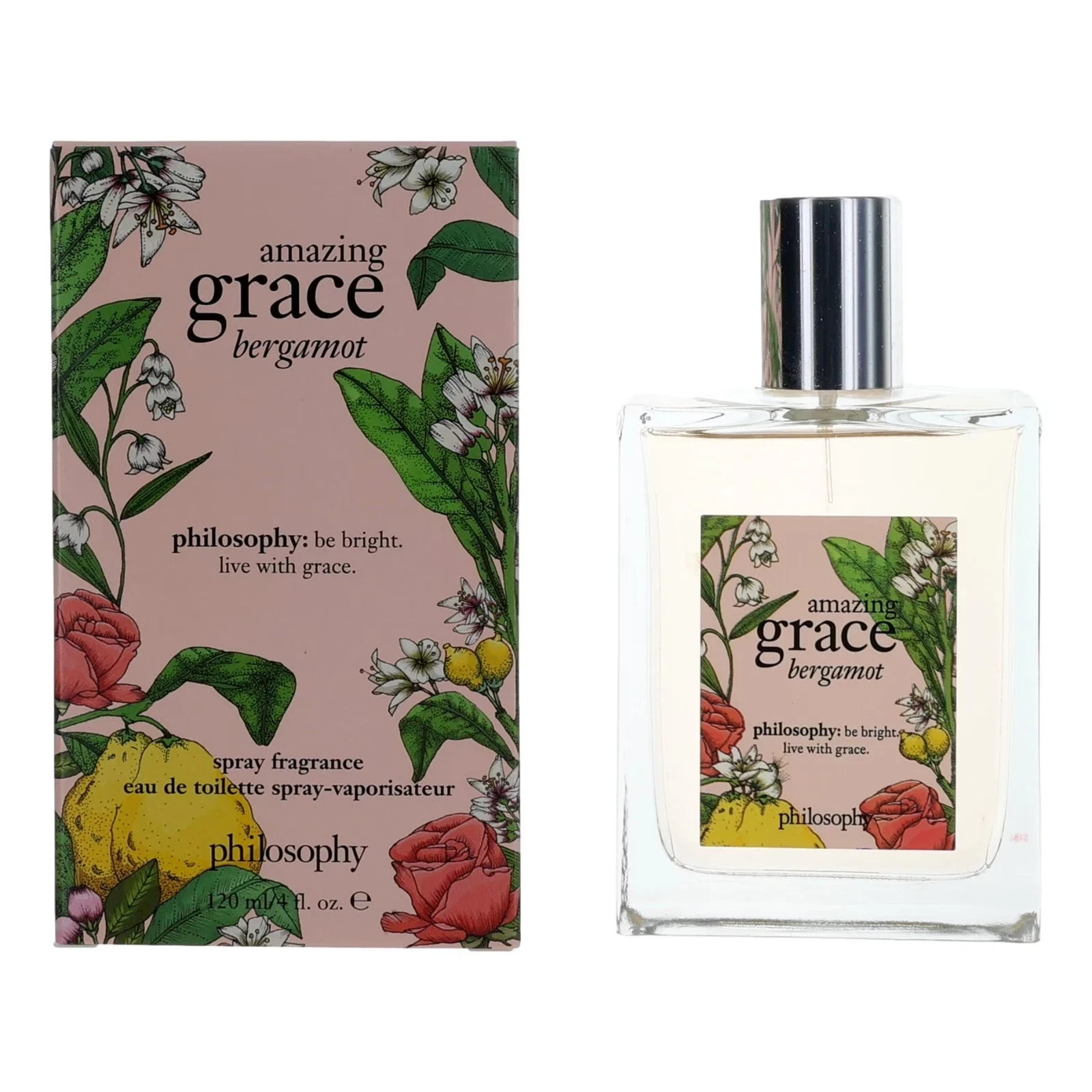 Philosophy Amazing Grace Bergamot Spray Fragrance Eau de Toilette 4oz sealed