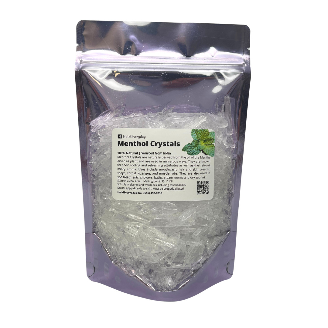 Menthol Crystals – 100% Pure Mentha Arvensis USP Food Grade Bulk Wholesale