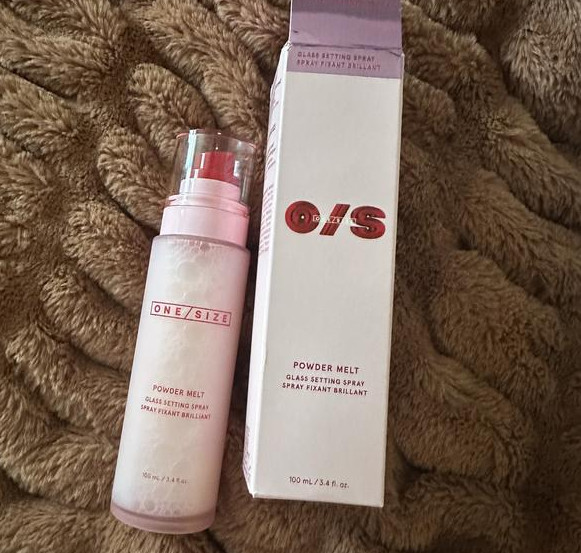 100% Authentic ONE/SIZE by Patrick Starrr Powder Melt Glass Setting Spray,3.4oz