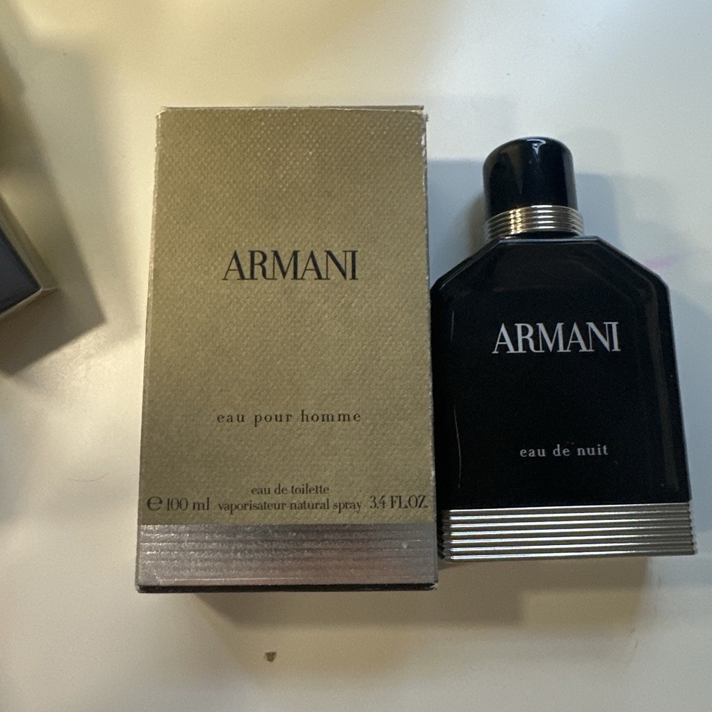 Discontinued Armani Eau Pour Homme Eau, 100ML (80% full) 2012 Batch Authentic