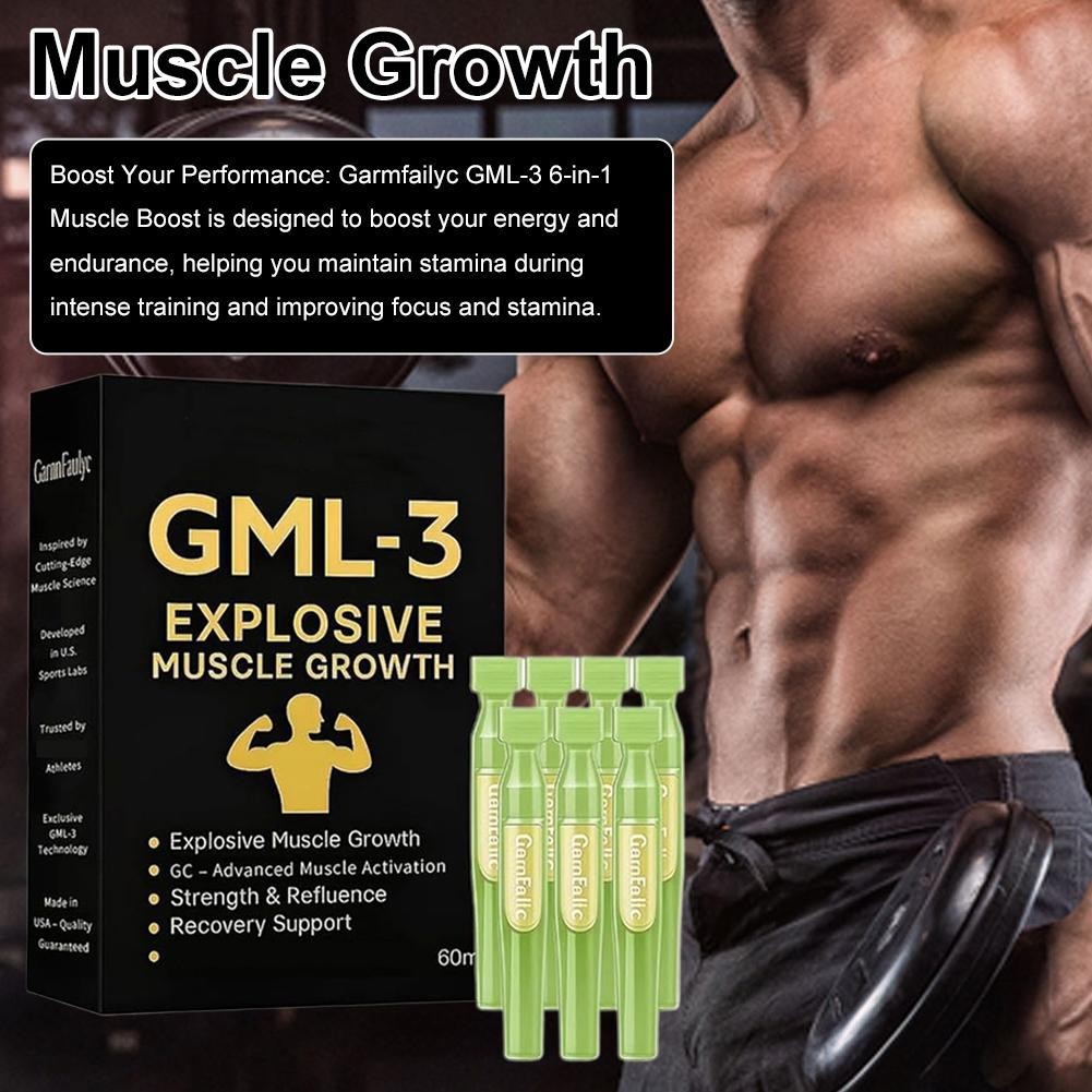 Premium L-3 Six-In-One Muscle Growth Solutions-Build Muscle Workout Strength B P
