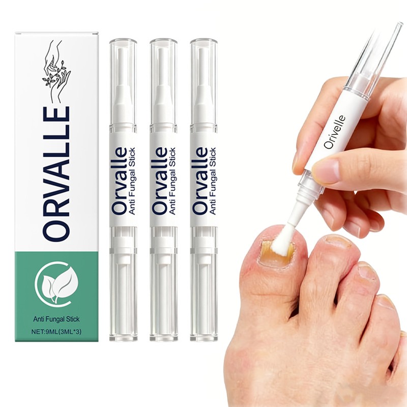 3PCS Orville Nail Fungus Pen Anti Fungus Infection Nail Care Repair Pen Toenail