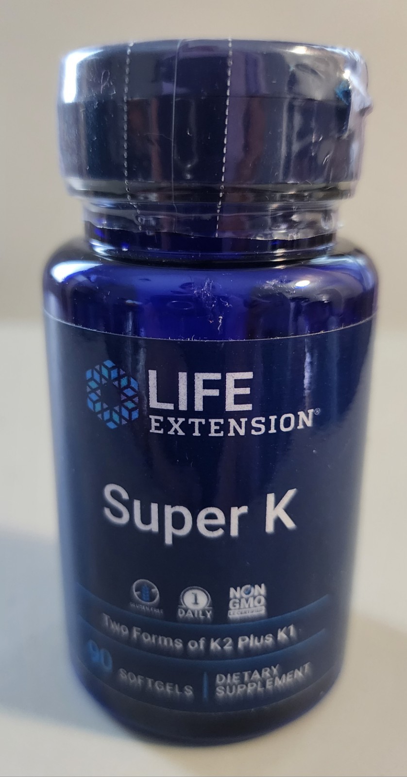Super K with Advanced K2 Complex (MK-7) 90 gels Life Extension