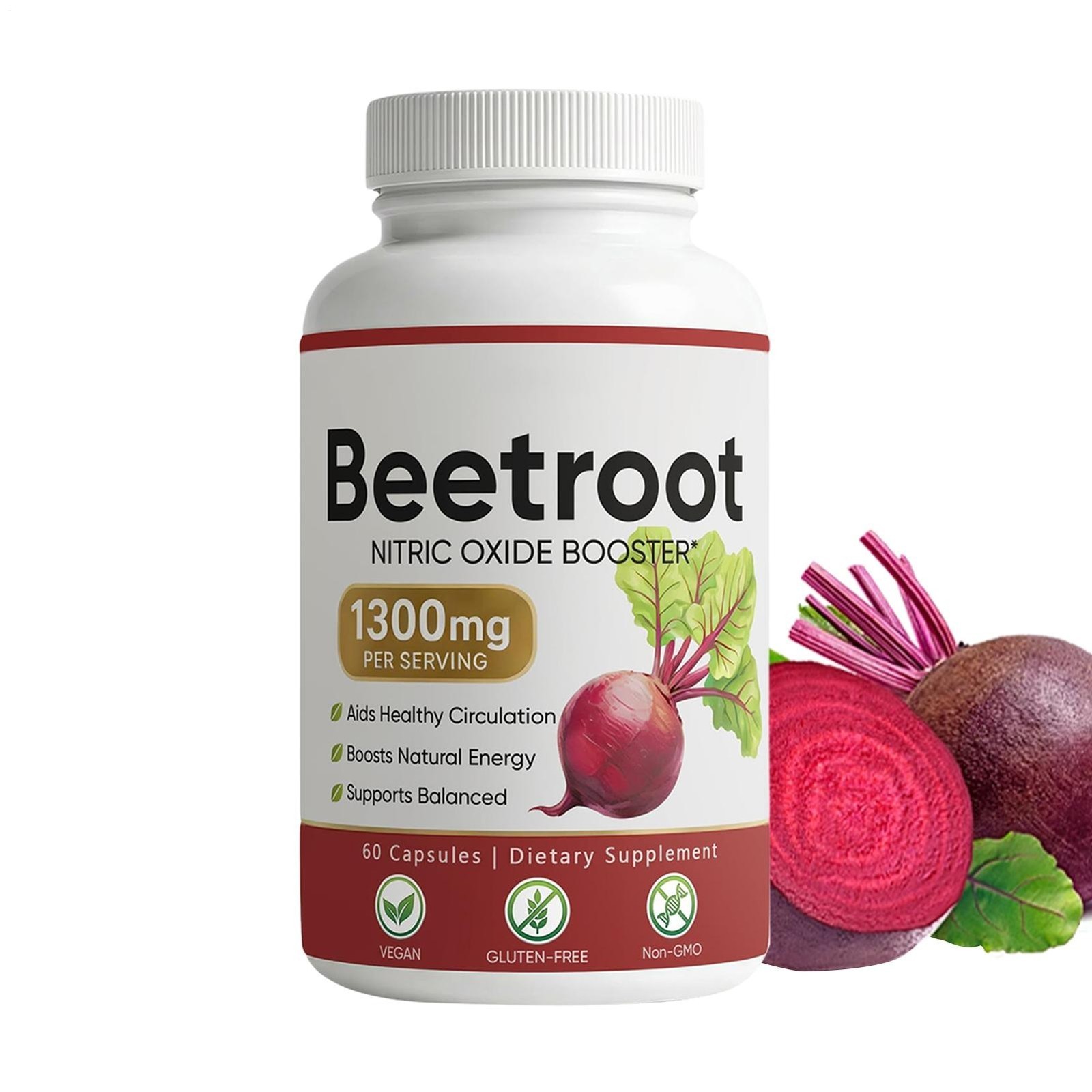 New Lemeli Beetroot – 1300mg, Lemeli Beet Root Supplement 60 Capsules