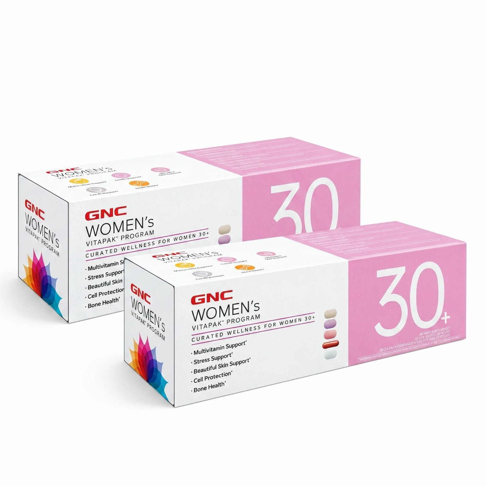 4 packs GNC Women’s 30+ Vitapak, Multivitamin for Daily-New health care