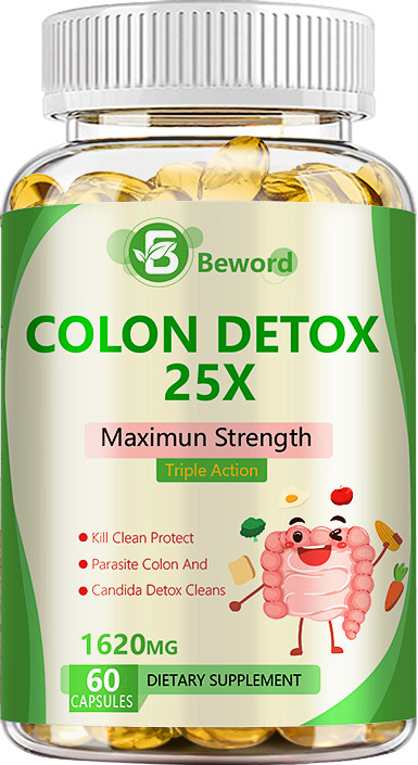 Anti-Parasite & Candida Cleanse Supplement Body Colon Detox 120 Caps
