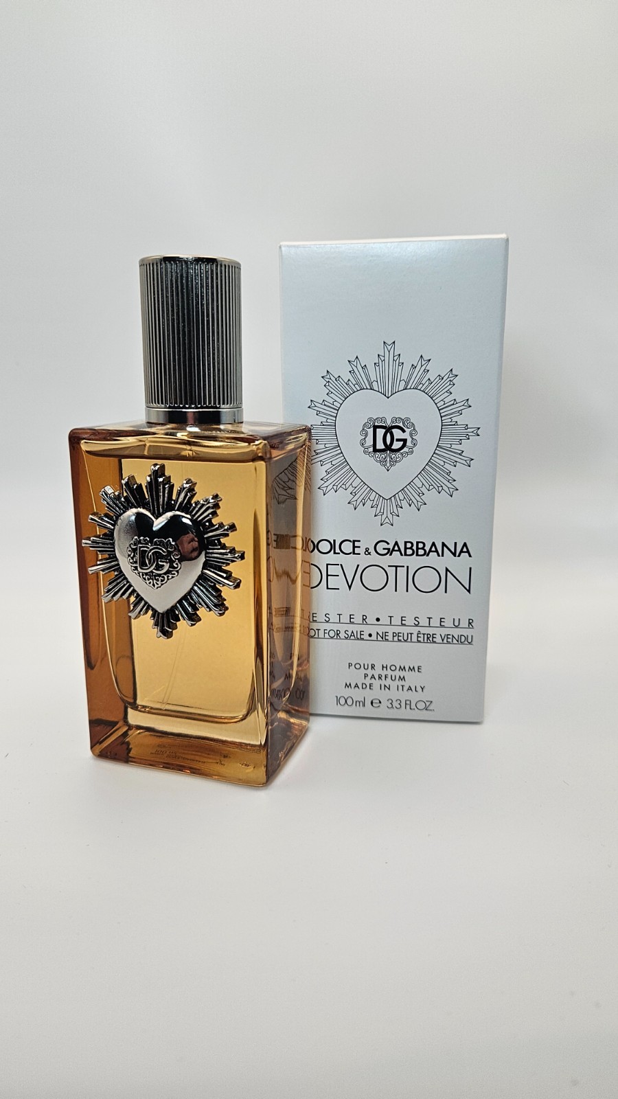 NEW Dolce & Gabbana Men’s Devotion Pour Homme (Parfum) 3.3 oz. – tester