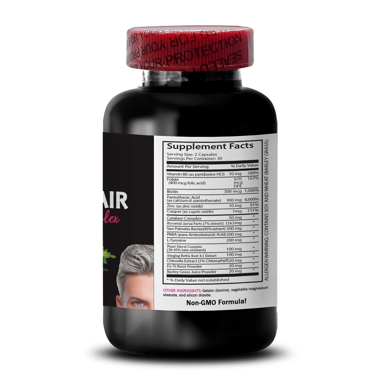 Shine Care Formula – GRAY HAIR REVERSE – Timeless Hair Boost 2 Bottles 120Caps