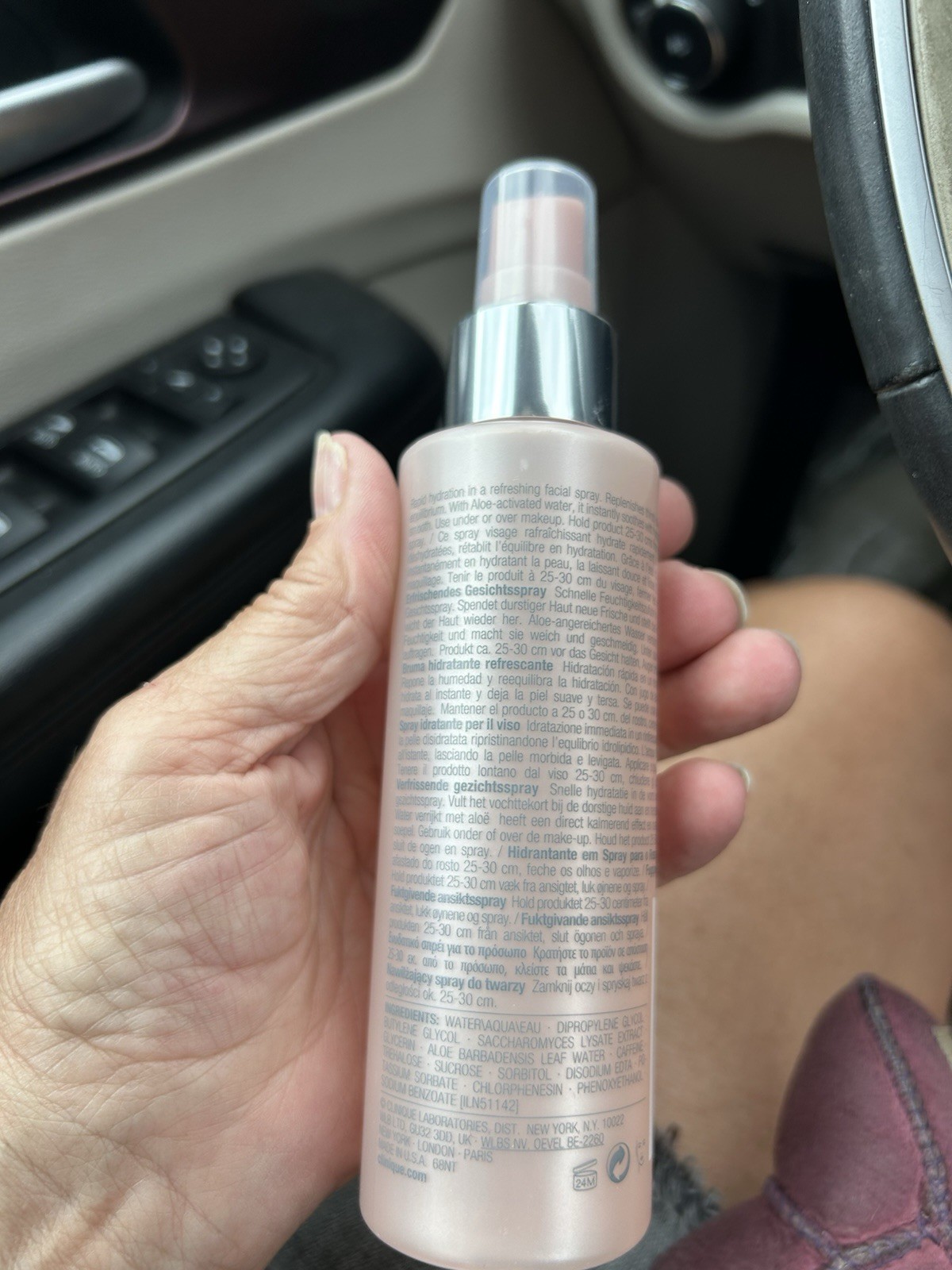 CLINIQUE Moisture Surge Face Spray Thirsty Skin Relief (4.2oz/125mL) Full Size