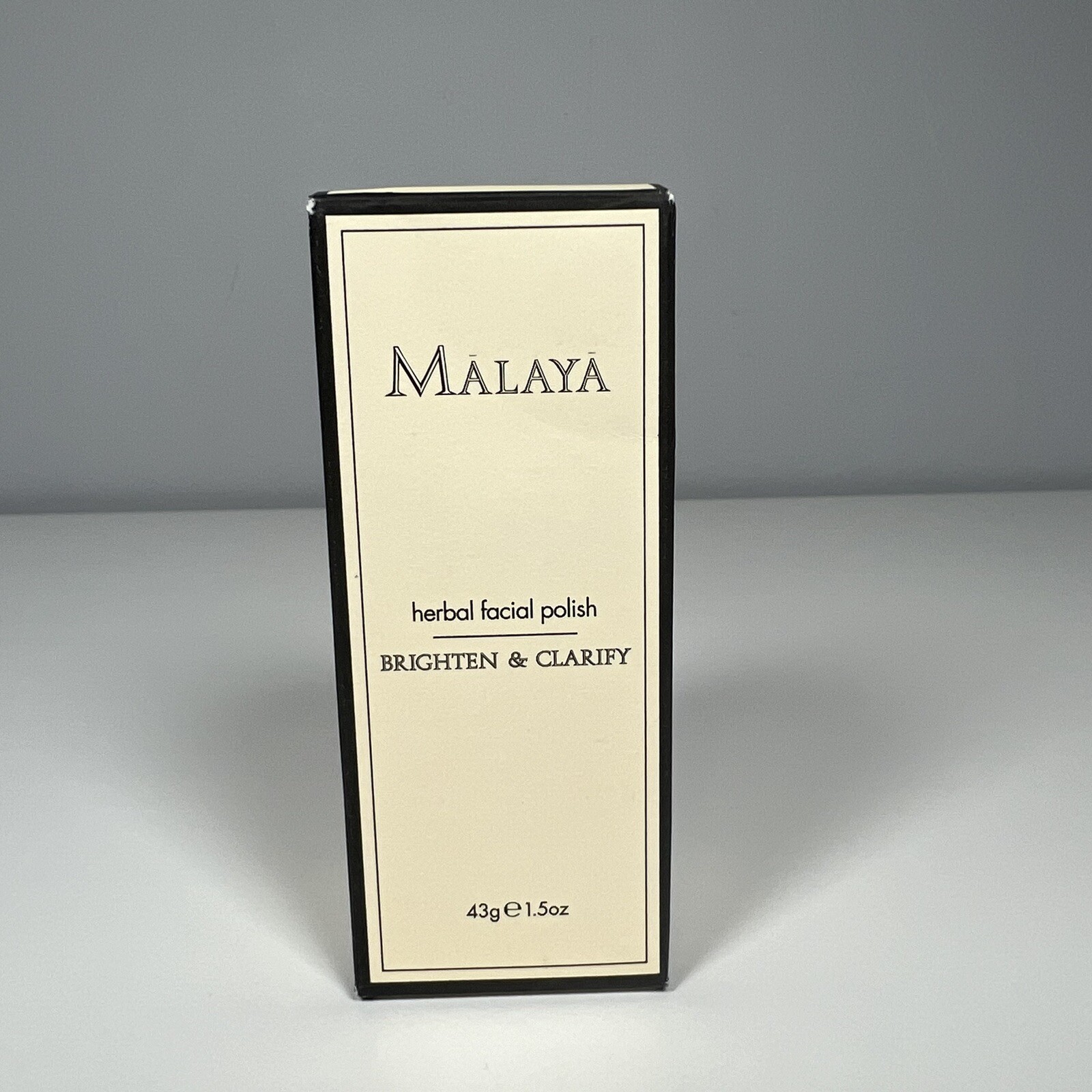 MALAYA Organics Herbal Facial Polish – BRIGHTEN & CLARIFY 1.5 oz / 43g NEW!
