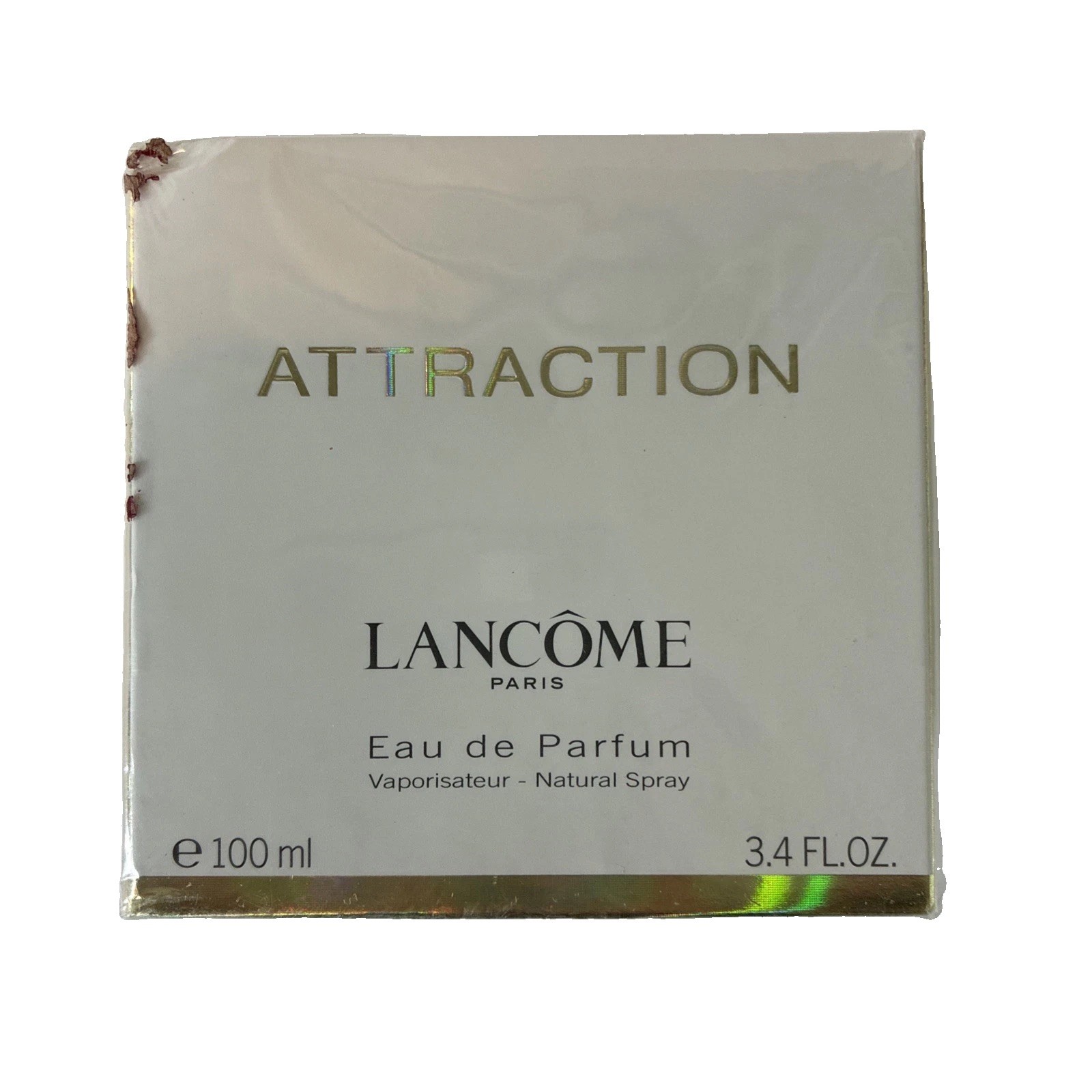 Attraction by Lancome Paris Eau de Parfum Vaporisateur- Natural Spray 3.4 FL.OZ