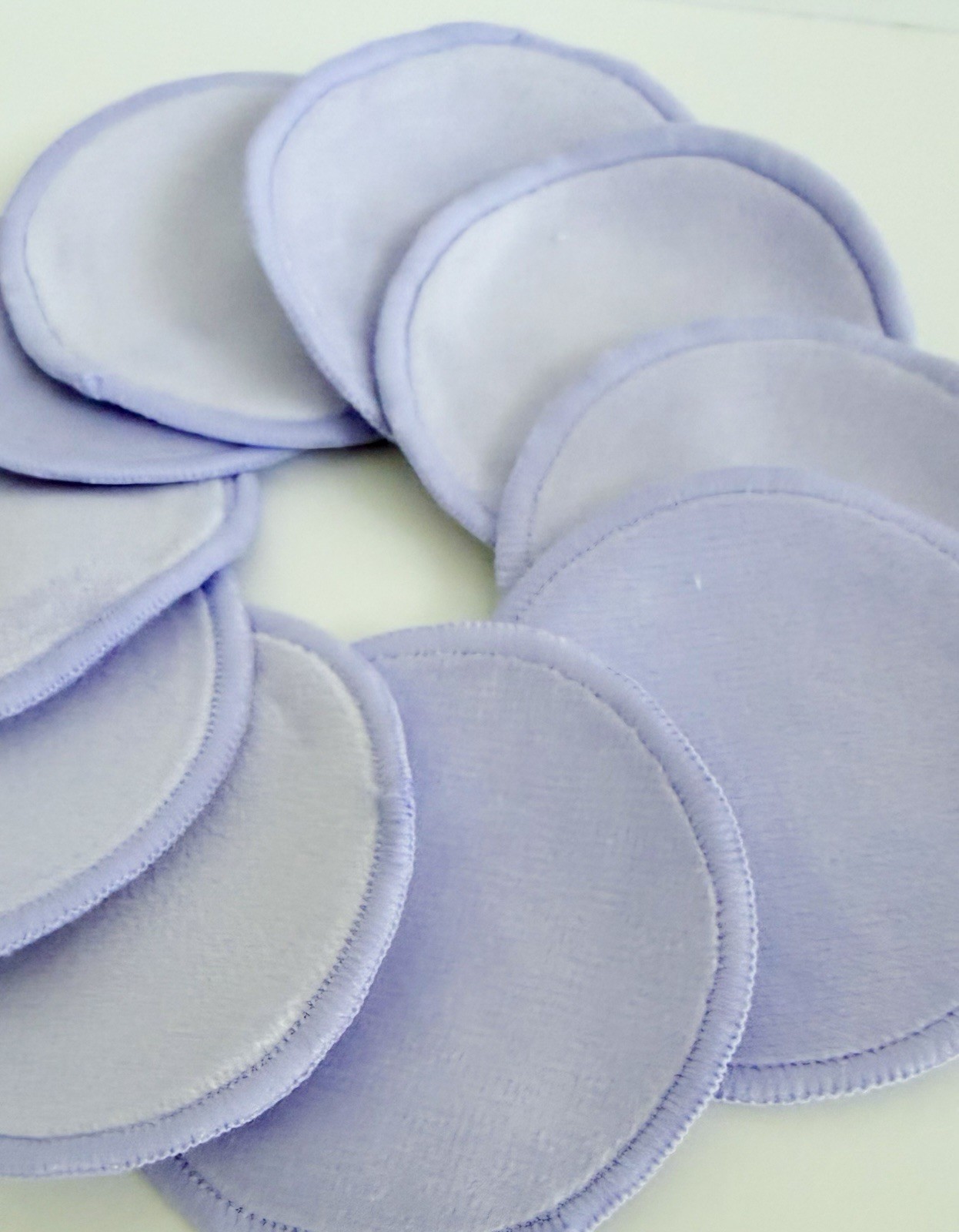 Reusable Makeup Remover Pads 20 Pack Washable Cotton Facial Cleansing Rounds