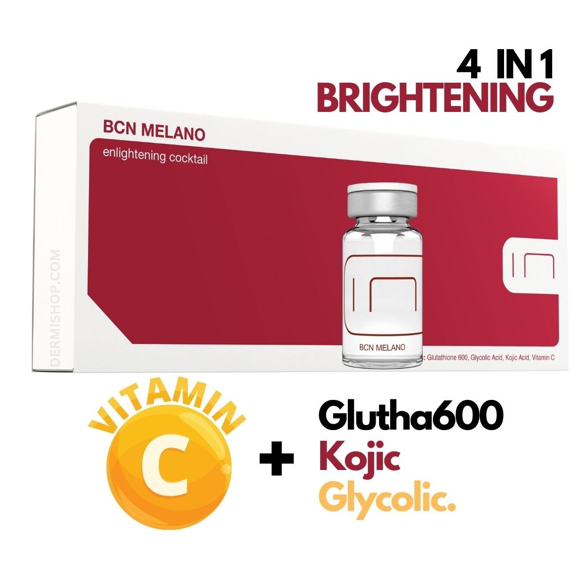 MELANO Advanced Dark Spot Serum, Hyperpigmentation Serum, BCN