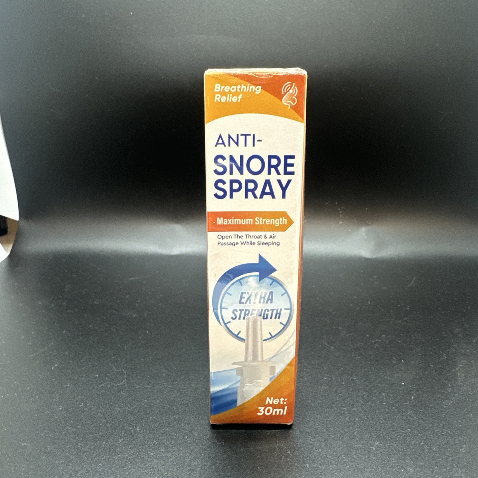 Breathing Relief Anti Snore Spray Maximum Strength 30ml Exp. – 02-2028