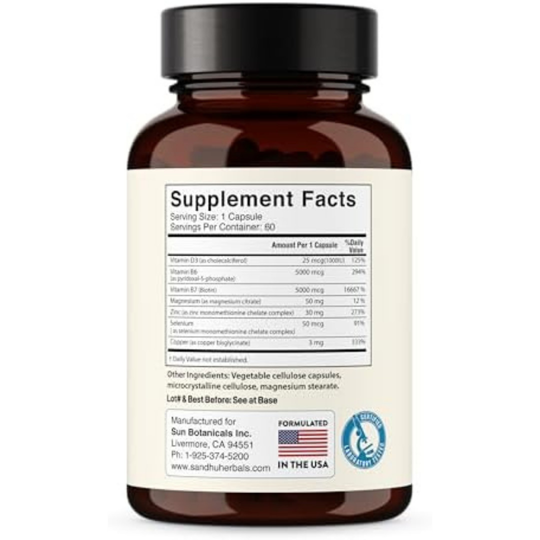 Zinc 30Mg with Copper, Selenium & Vitamin D3 | Capsules | Magnesium, Vitamin
