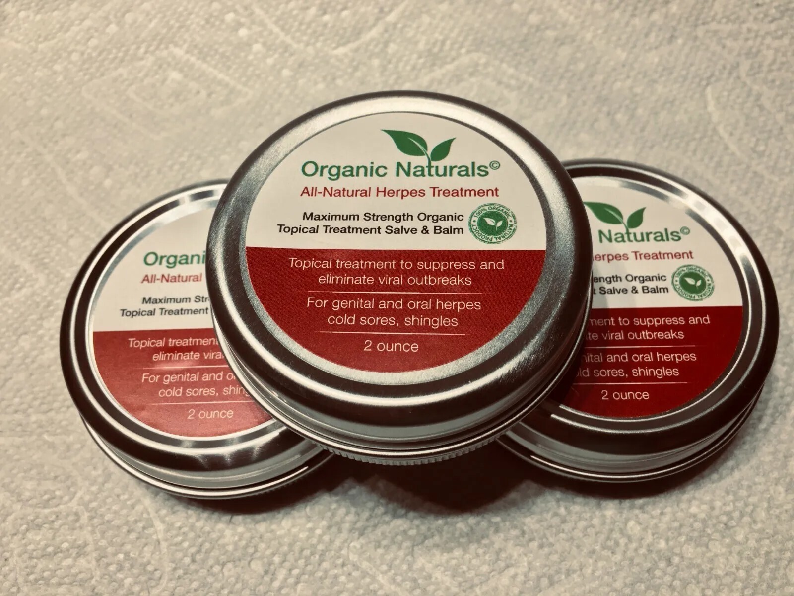 All-Natural Outbreak Cream Type 1 & 2 Outbreaks & Cold Sores – Organic Naturals