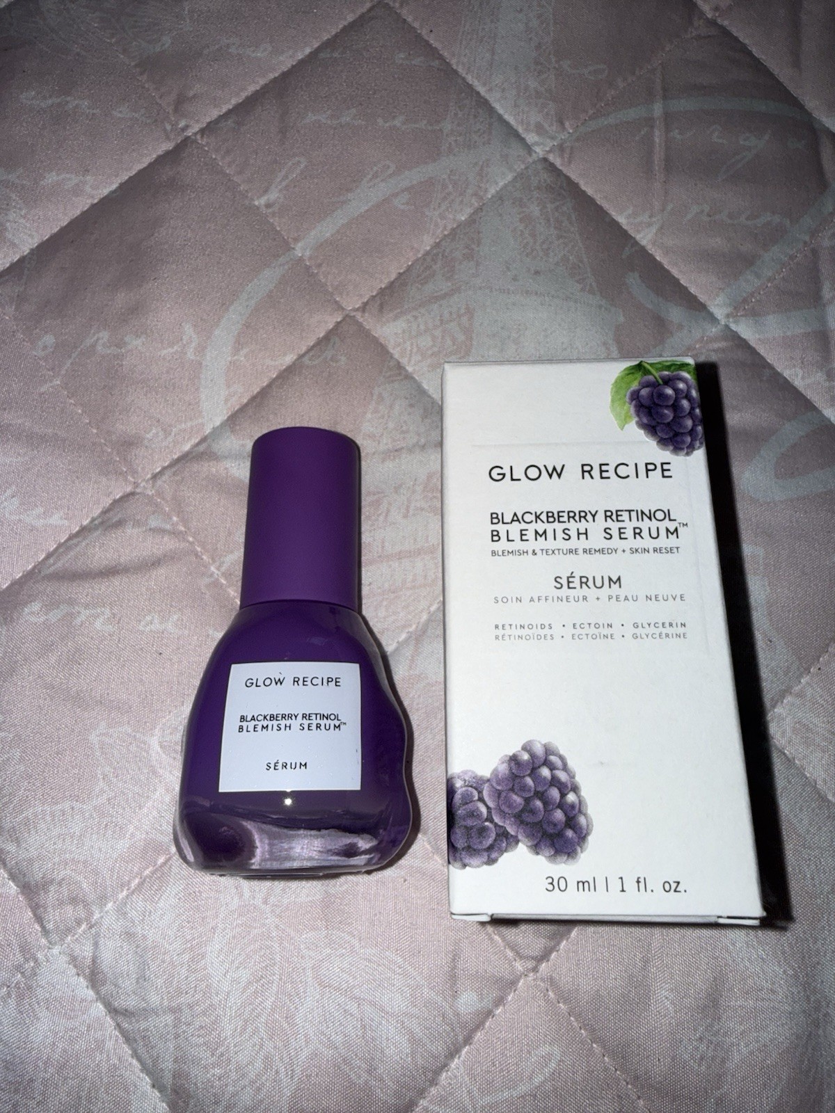 Glow Recipe Blackberry Retinol Blemish Serum Retinol + Retinal 1 fl oz