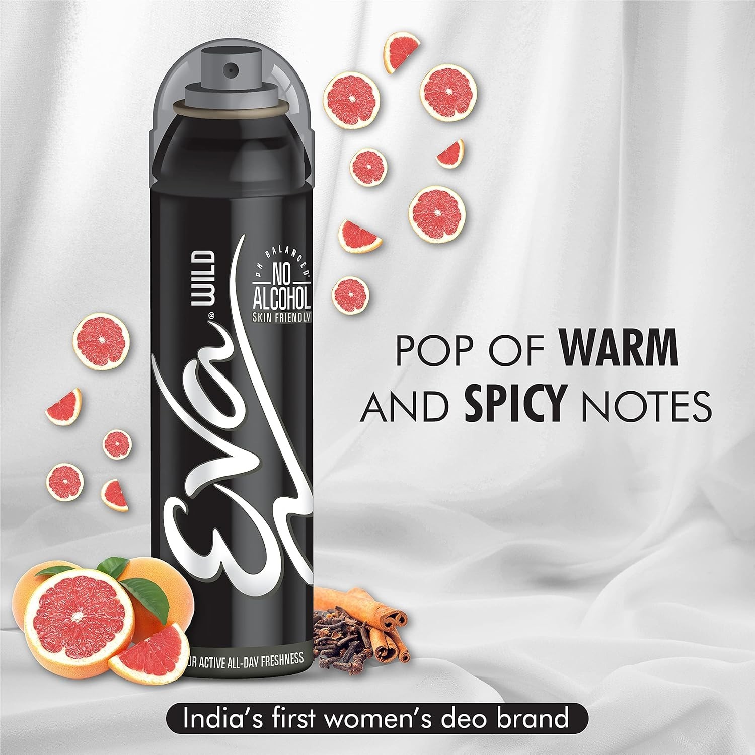 EVA Spray Doll, Wild And Fresh Deodorant For Women | Skin Friendly |