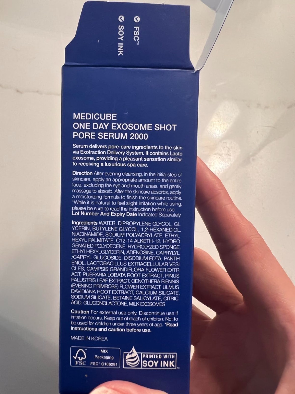 LUXRY NEW MEDICUBE One Day Exosome Shot 2000 30 mL 1.01fl oz | EXP:01/2028