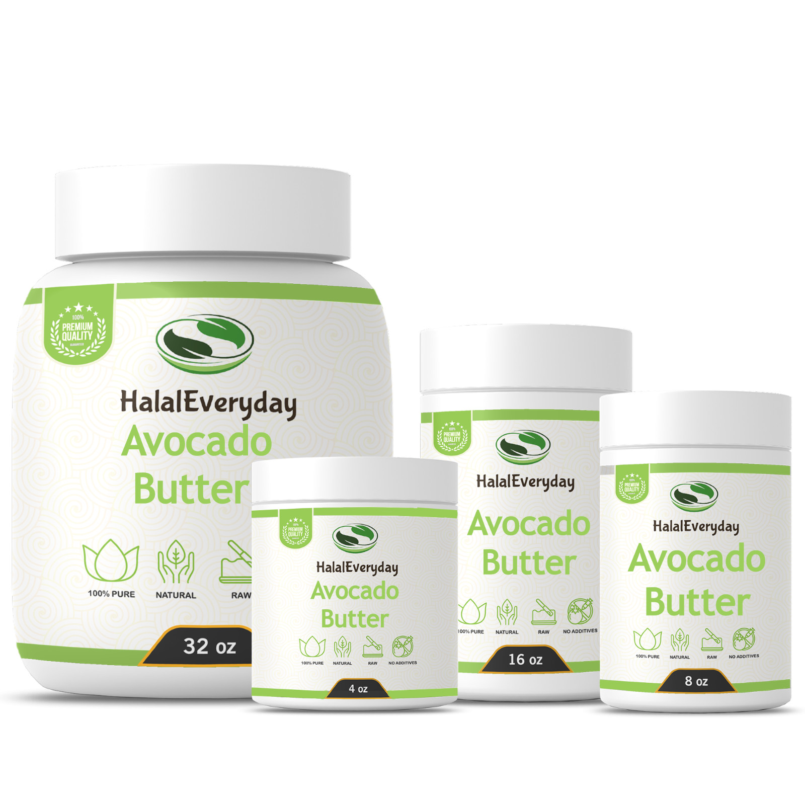 Avocado Butter – 100% Pure Natural Raw Unrefined Cold Pressed Premium Quality