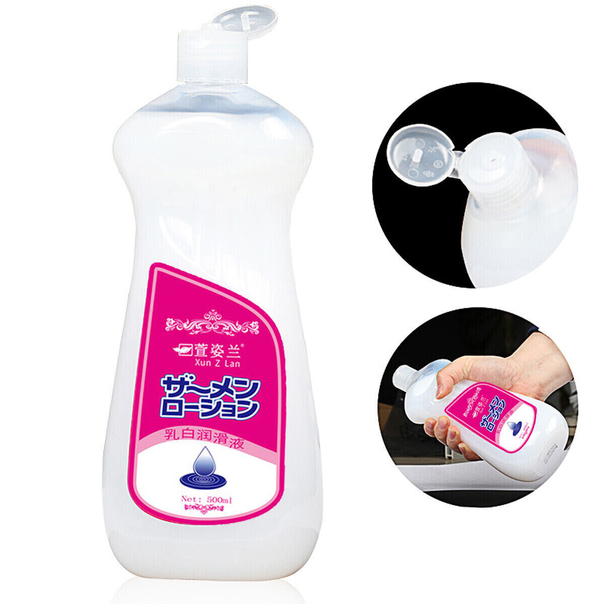 17.6 OZ Lubricant Sperm Realistic Long Lasting Water Based Sex Lube Adult Couple