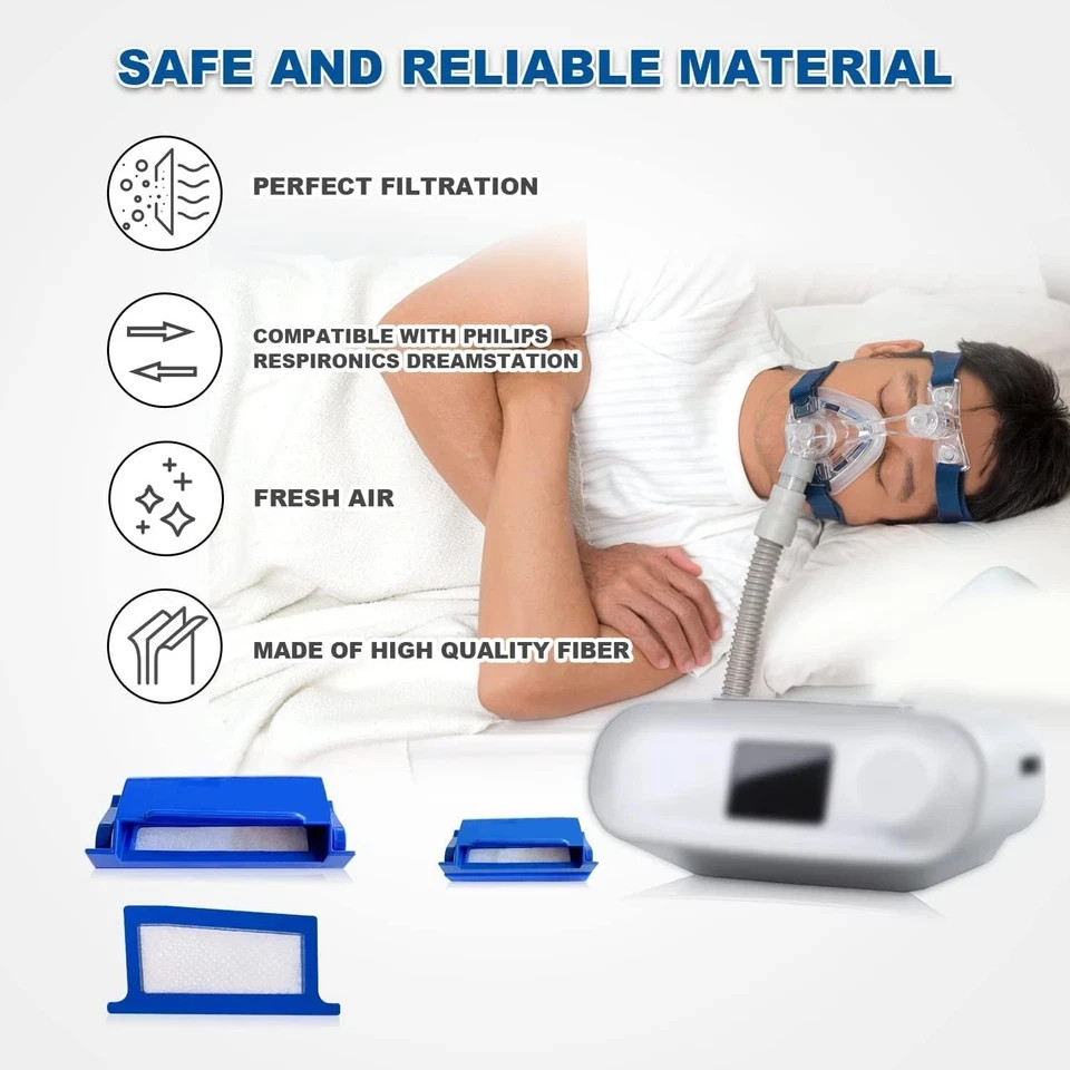16 Pcs CPAP Filters Compatible with DreamStation1, Replacement Filter Kit Includ