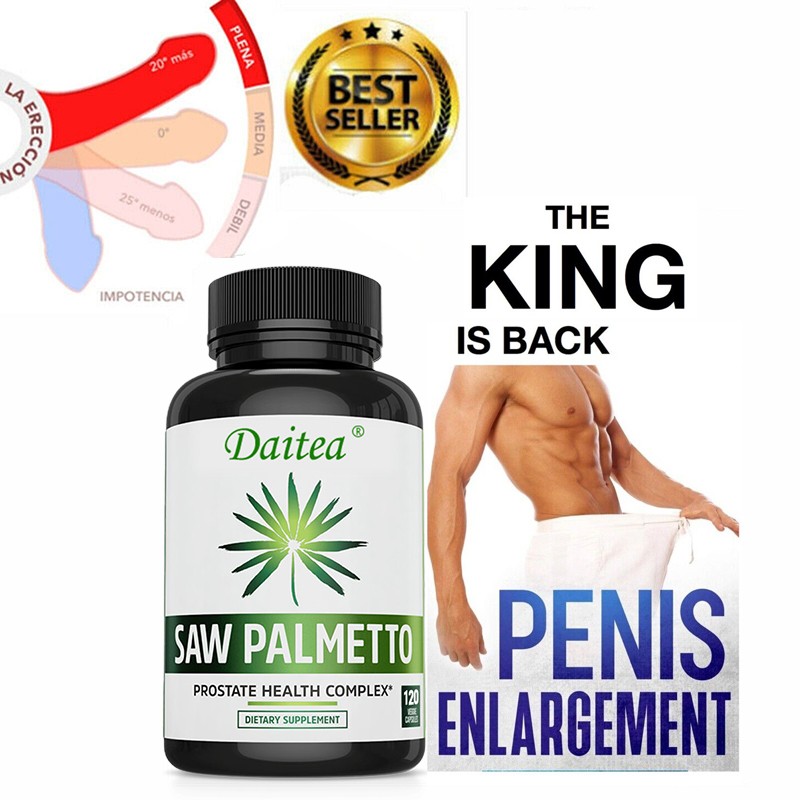 Saw Palmetto 500mg – Premium Prostate Health Support Supplement for Men
