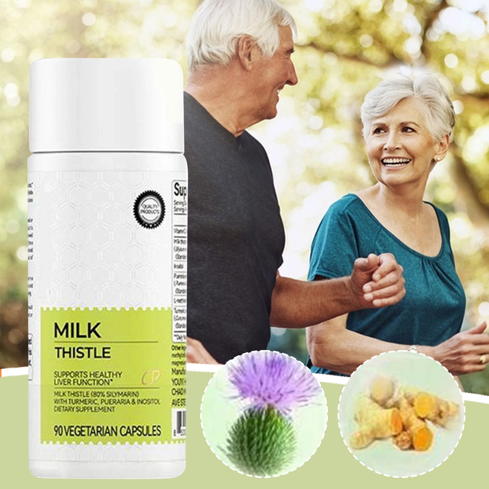 Milk Thistle 300mg 90 Capsules – Supports Healthy Liver Function