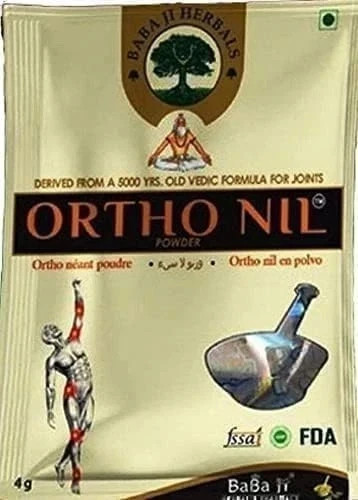 120 x Babaji Herbals Ayurvedic ORTHONIL Powder 4gm For All Types Of Muscles Pain