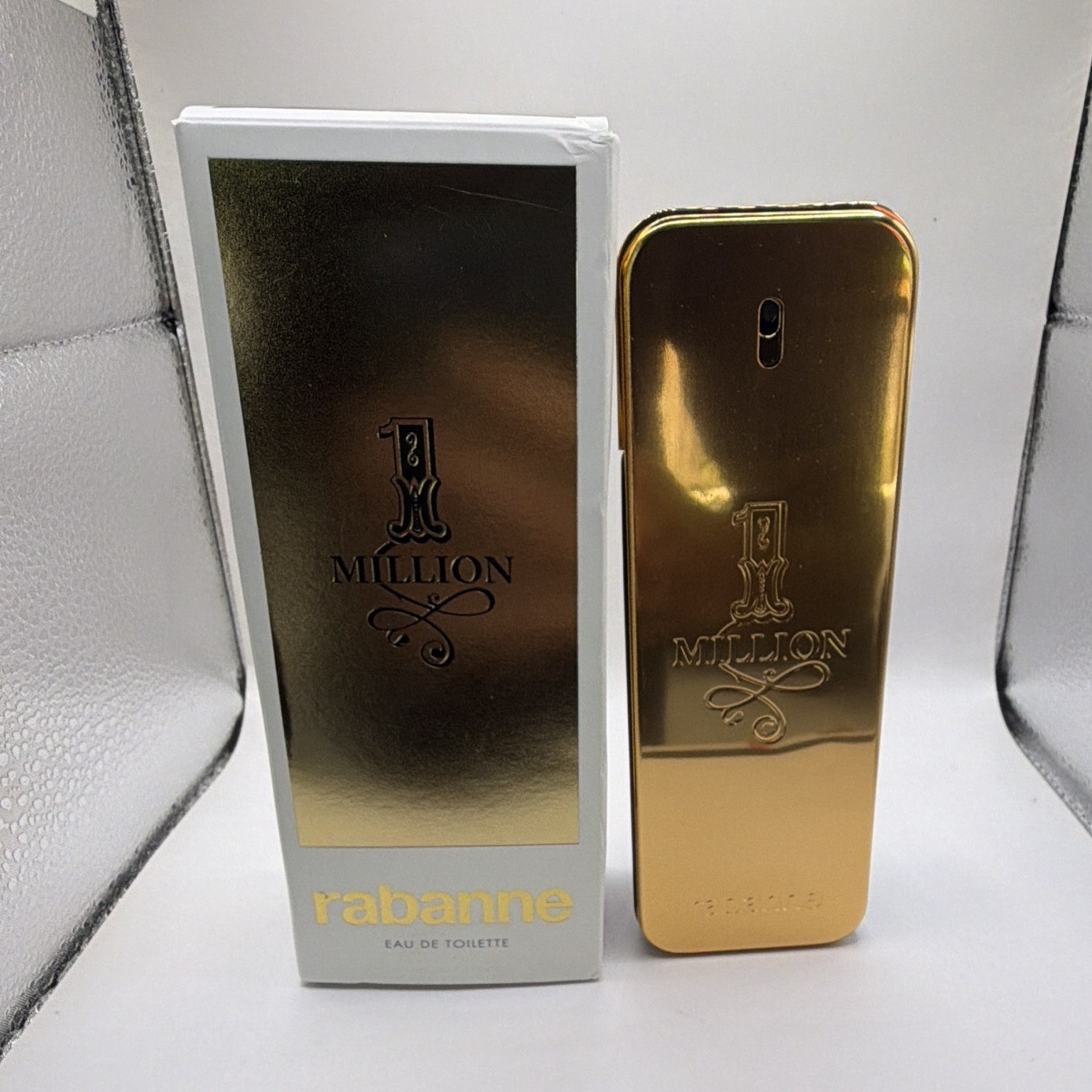 rabanne 1 Million Eau de Toilette Spray, Regular Size, 3.4 fl oz