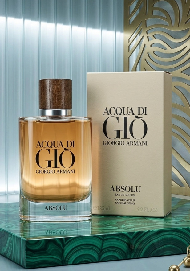 Giorgio Armani Acqua Di Gio Absolu EDP 4.2 Oz 125ml Sealed 100% Authentic New