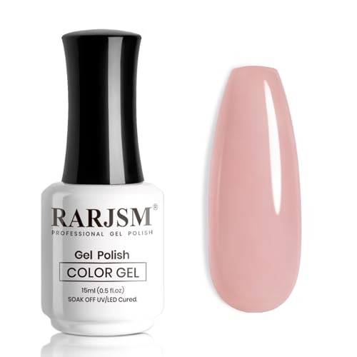 Nude Gel Nail Polish Neutral Skin Tone Sheer Jelly Gel Polish Gray Mauve Pink
